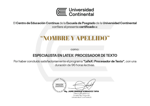 Certificado