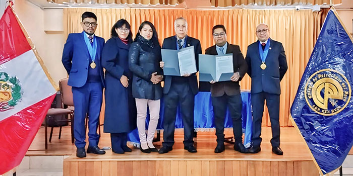 Convenio para la excelencia educativa entre la EPG Continental y Colegio de Psicólogos