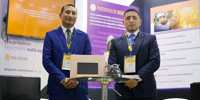 EPG Continental: posgrados clave en Expomina Perú 2024