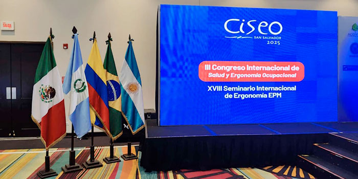 Delegación peruana participa en el III Congreso Internacional de Salud y Ergonomía Ocupacional en El Salvador