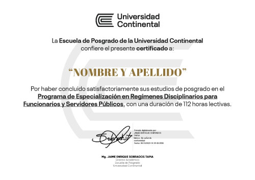 Certificado