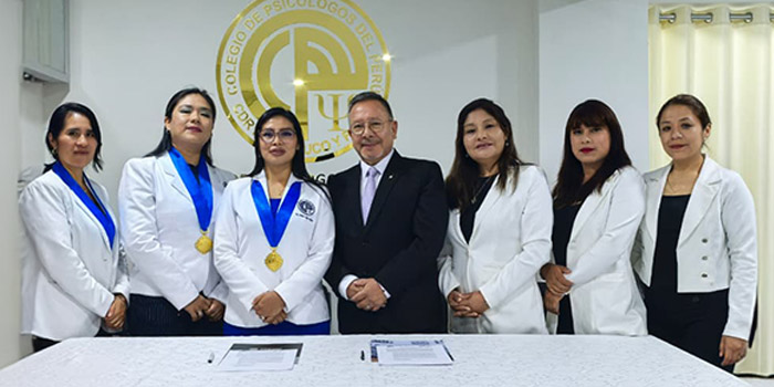 EPG Continental y Colegio de Psicólogos del Perú CDR IX Huánuco y Pasco suscriben convenio interinstitucional
