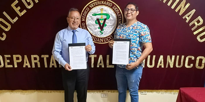 Nueva alianza impulsa la formación continua de médicos veterinarios en Huánuco