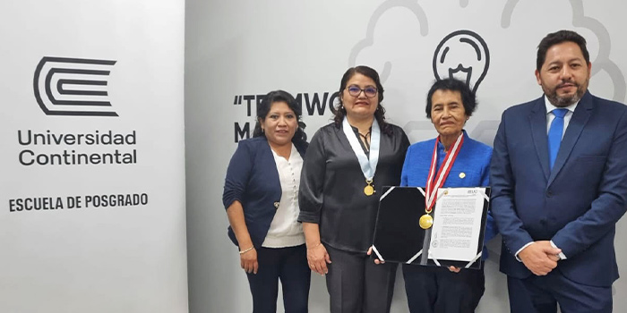 La EPG Continental y el Colegio de Matemáticos del Perú firman un convenio de cooperación