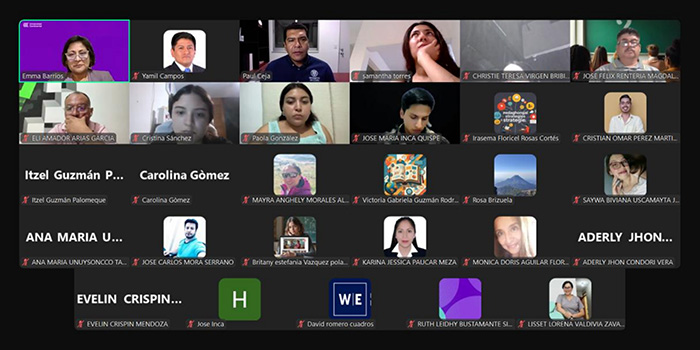 EPG Continental fortalece su internacionalización con clase espejo junto a la Universidad de Colima, México