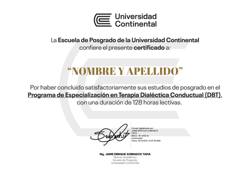 Certificado