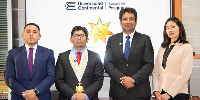 La Escuela de Posgrado de la Universidad Continental fortalece vínculos institucionales en Huancavelica