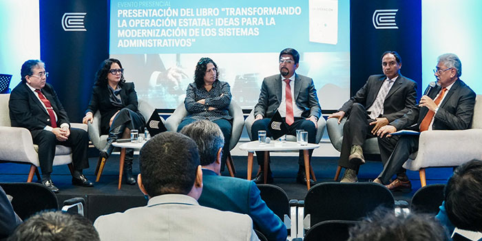 Expertos plantean propuestas para modernizar los sistemas administrativos del Estado peruano