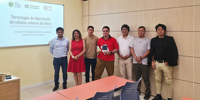 Estudiantes de la EPG Continental realizaron pasantía internacional en la Universidad Politécnica de Madrid