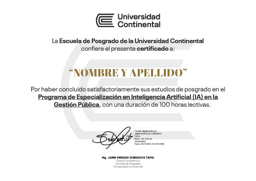 Certificado