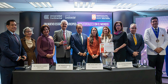 Universidad Continental recibe el Sello SOFÍA y marca un hito para la educación superior del Perú