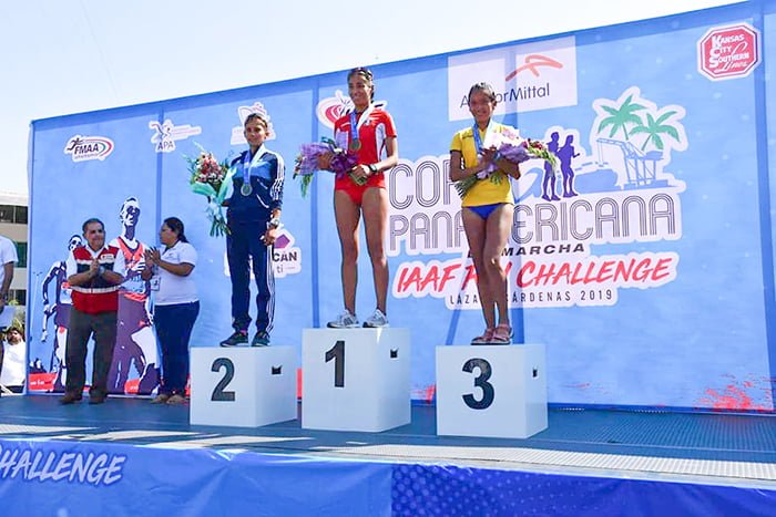 Estudiante Kimberly García clasificó a Juegos Olímpicos Tokio 2020