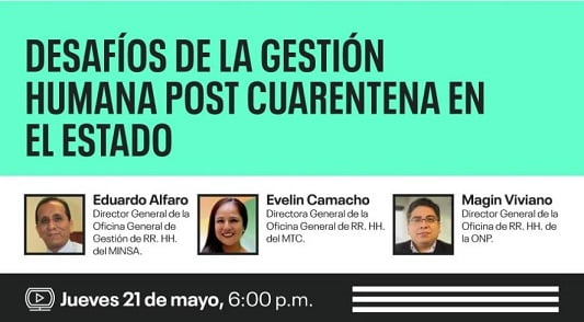 Universidad Continental realizará webinar sobre Desafíos de la Gestión Humana post cuarentena