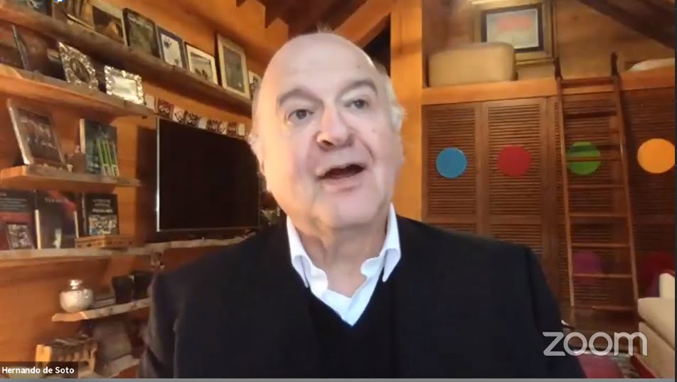 Hernando de Soto: “70% informal del Perú es producto de la formalidad del Estado”